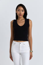 Charger le modèle 3D dans le visionneur de galerie, DEBARDEUR TEA NOIR