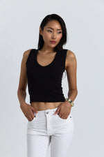 Charger le modèle 3D dans le visionneur de galerie, DEBARDEUR TEA NOIR