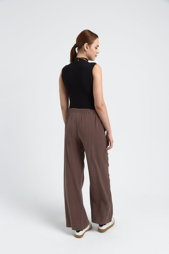 PANTALON DOLCE MARRON