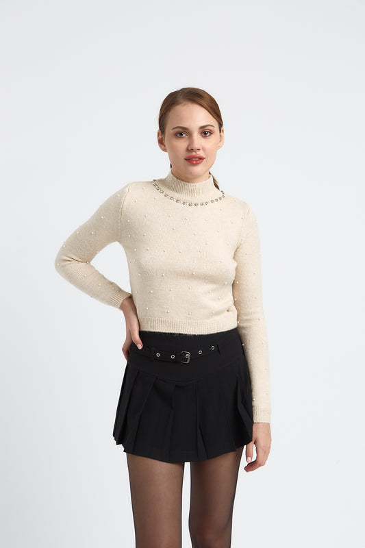 PULL PERLA CREME