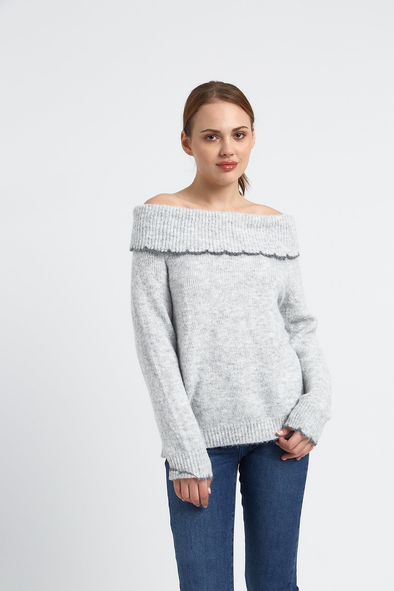 PULL AMBRE GRIS