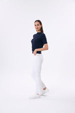 Charger le modèle 3D dans le visionneur de galerie, PANTALON FEMME EVASION BLANC
