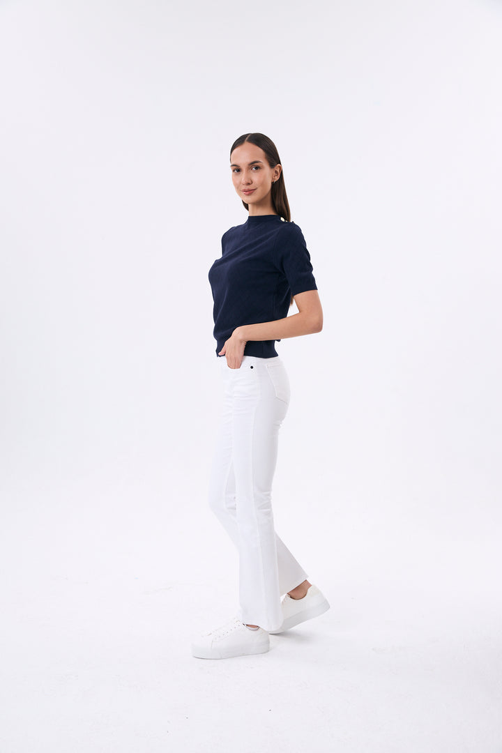 PANTALON FEMME EVASION BLANC