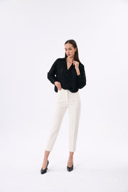 PANTALON DAILY FEMME KAROL ECRU