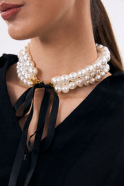 COLLIER 4 RANGS TRÉSOR