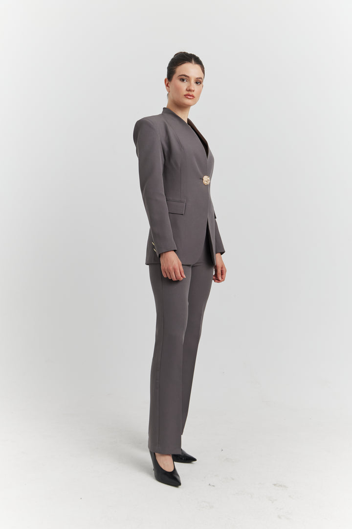 TAILLEUR VESTE ET PANTALON CALYNE ANTHRACITE