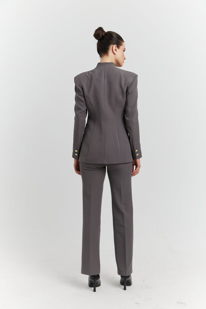 TAILLEUR VESTE ET PANTALON CALYNE ANTHRACITE