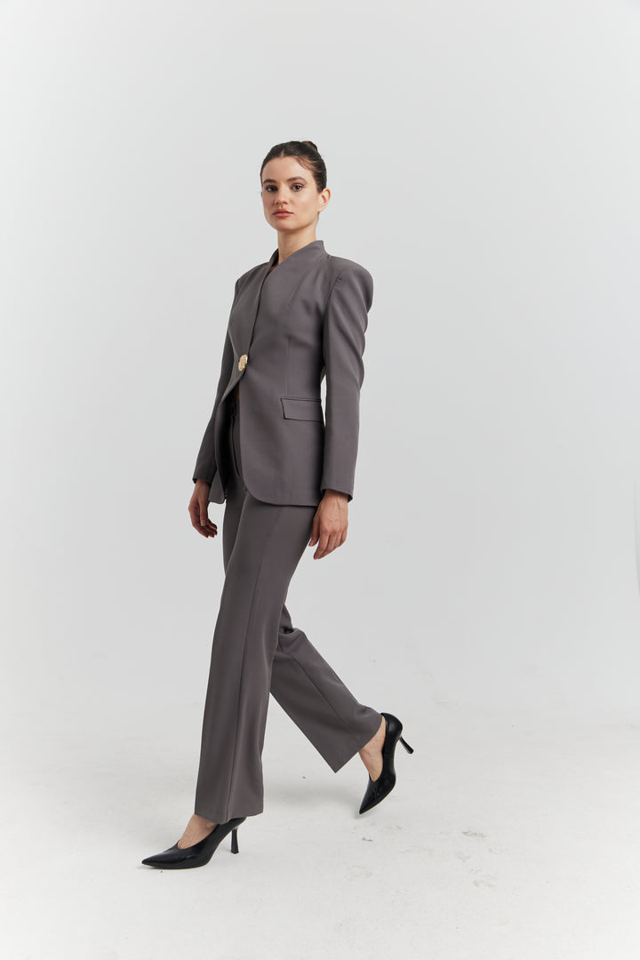 TAILLEUR VESTE ET PANTALON CALYNE ANTHRACITE