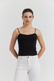 DEBARDEUR BRETELLE REGLABLE ISERYN NOIR