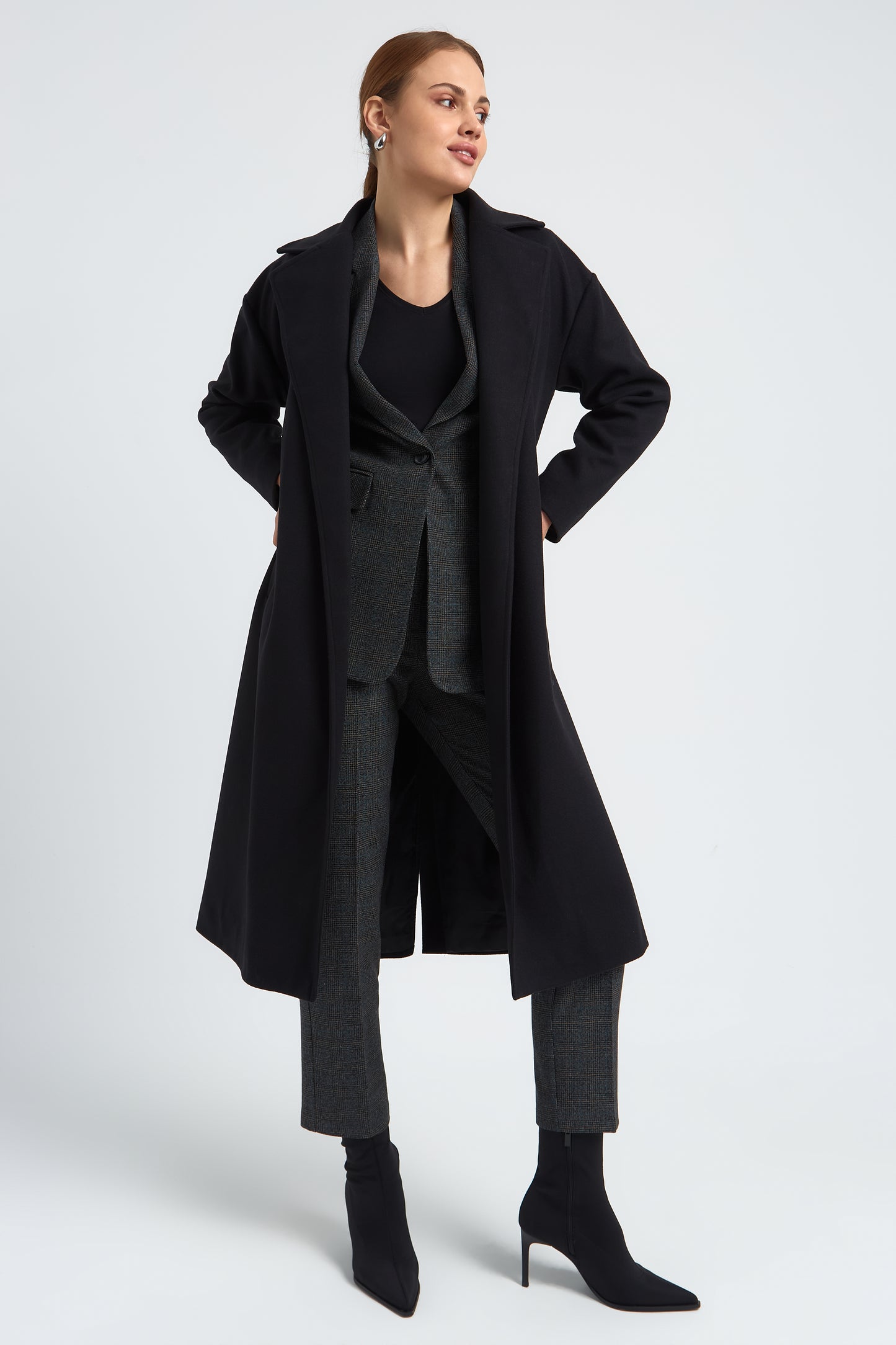 MANTEAU MINDY NOIR