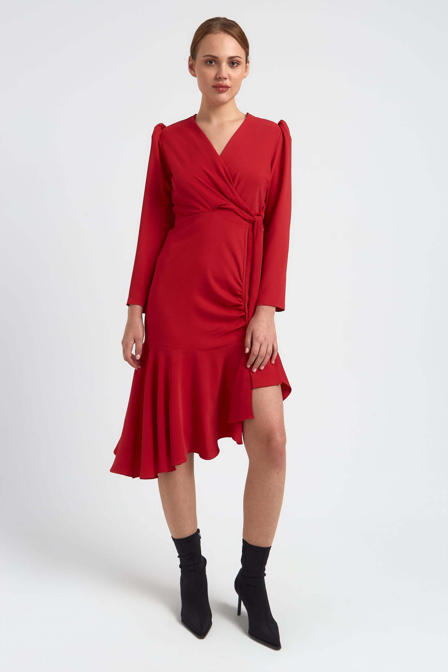 ROBE BARBARA ROUGE