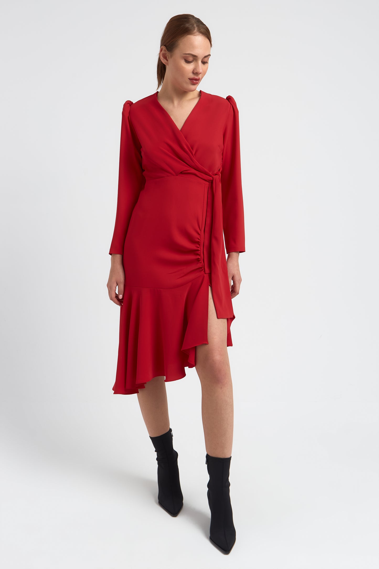 ROBE BARBARA ROUGE