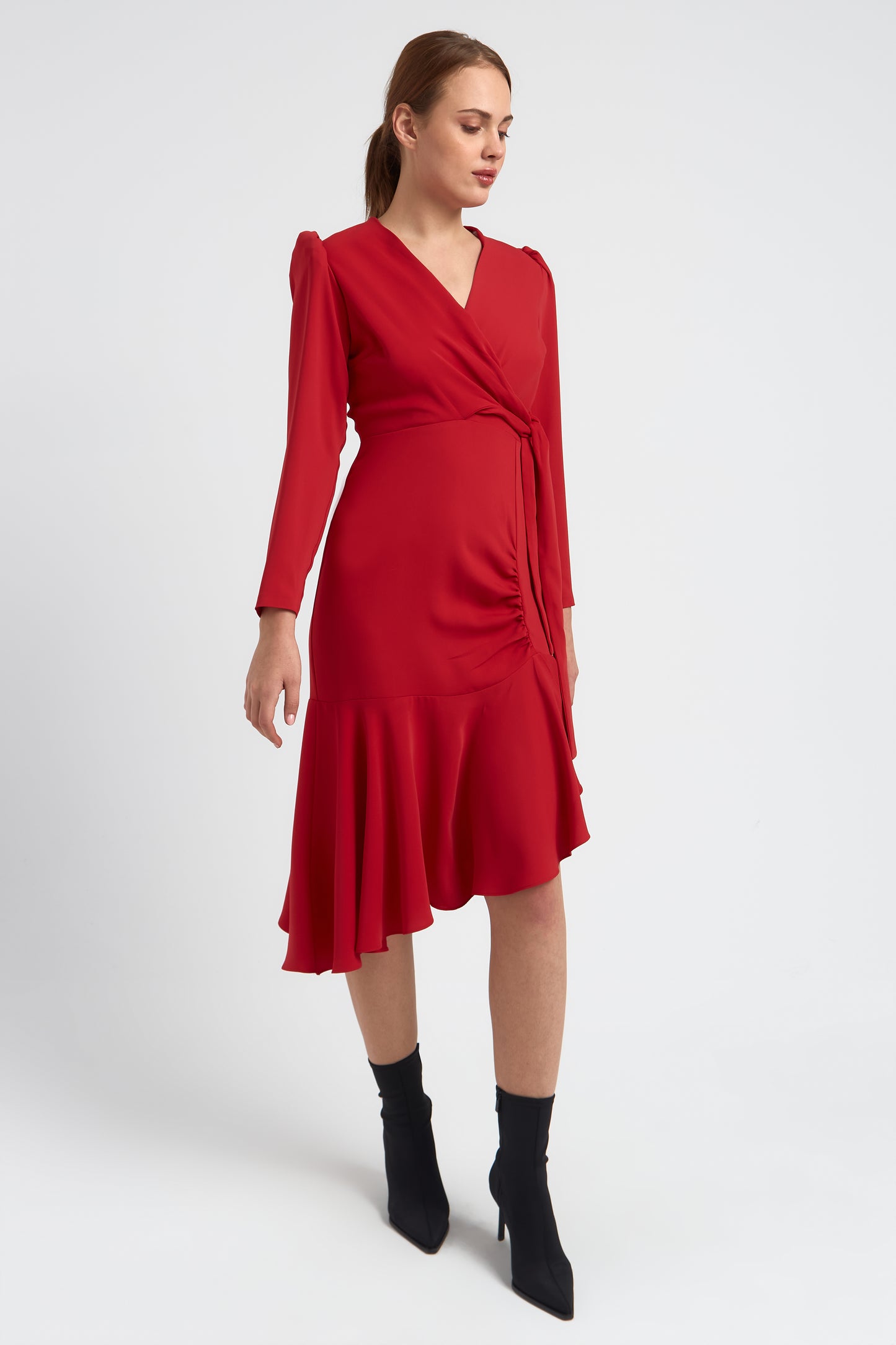 ROBE BARBARA ROUGE