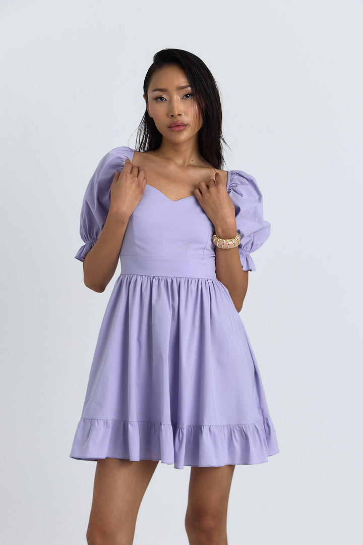 ROBE ELIOR MAUVE